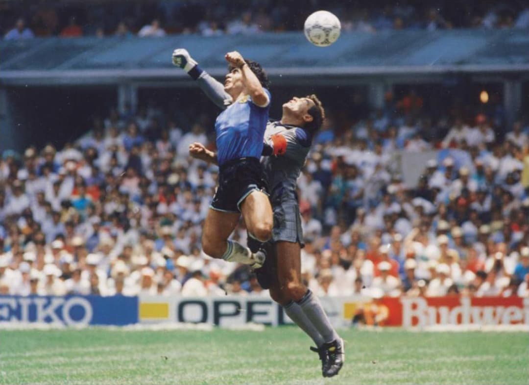 The Hand of God — Mexico City, 1986